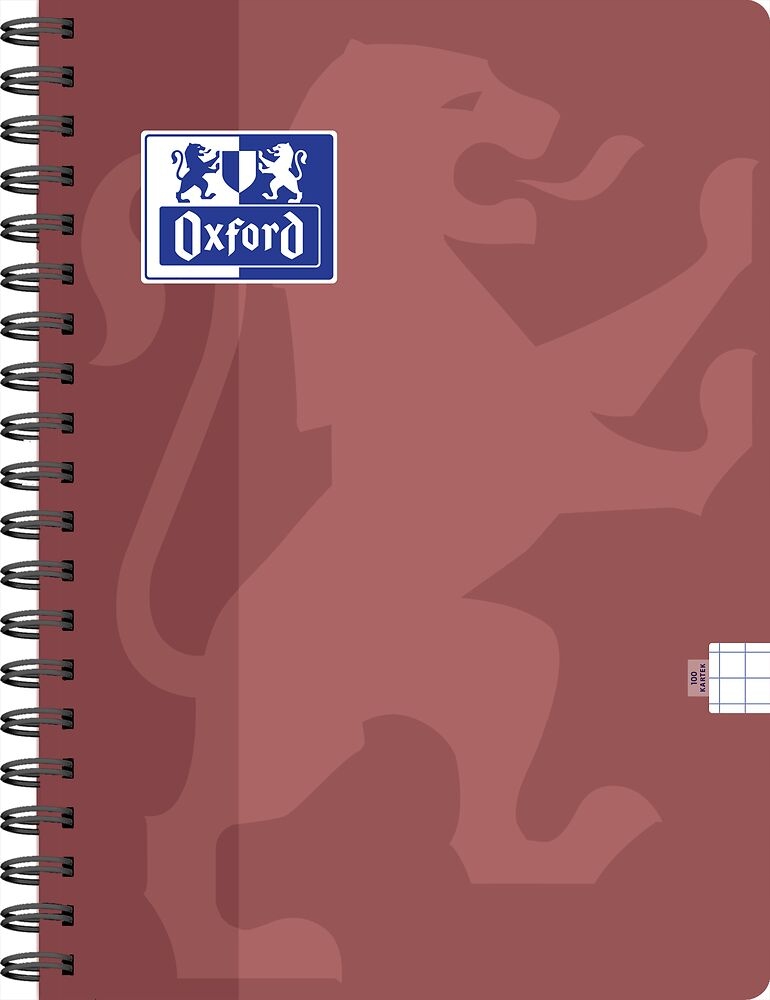 Kołozeszyt A4 100k kratka TOUCH TREND OXFORD